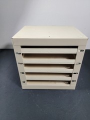 Hillman Hardware Storage Cabinet 5 Drawer Bins Steel Organizer Lego, Parts etc..