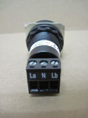 AUER 812510405 Black ESV Panel Mount Buzzer 12-24Vac/DC IP65 80dB