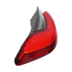 LED Tail Lights Direct Replacement Smoked Black Red Clear Lens Left Driver Side
