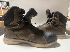Wolverine EPX ASTM 2413-18 Safety Work Boots Mens 10.5M Brown Leather Steel Toe