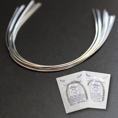 Dental Orthodontic Thermal Activated Archwires Niti Arch Wire Ovoid Natural Form
