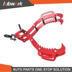 Labwork 32 inch Heavy-Duty Steel Log Grapple Hook 4 Claws With Anti-Slip Handle