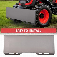Durable 1/4″ Skid Steer Attachment Plate – Easy Installation for Bobcat & Kubota