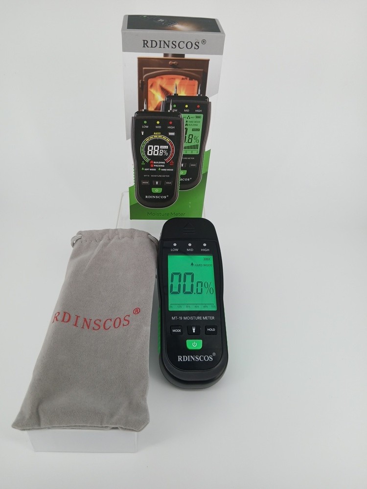 RDINSCOS MT19 Moisture Meter Wood Building Tester Pin Type New Unused