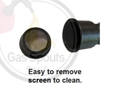 5 Heavy Duty Flexible GAS CAN SPOUT & PARTS KIT fits Brand BLITZ GOTT RUBBERMAID