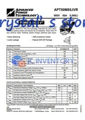 1PCS APT APT50M85JVR Module Supply New 100% Best Service Quality Guarantee