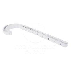PEX Tubing J-Hook Hanger with Nails Isolates Pipe,Wire Plastic 10 Pack 1/2in-4in