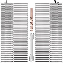 50 3/16″ T316 Stainless Steel Right Left Handed Thread Swage Lag Screws for Wood