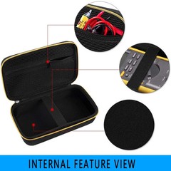 Hard Carrying Case for Fluke 87-V/ 87V Max/ 88V/ 15B+/ 17B+ and More Digital Mul