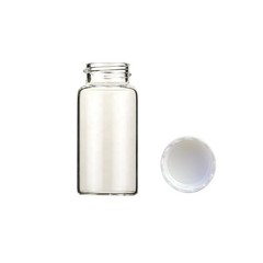 500x 20ml Scintillation Vials Glass vial Sample vials Lab vials w/ cap PE gasket