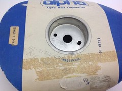Alpha Wire 46989 5170 Sleeve Black 100’, Approx, 1/4” Diameter