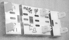 Retrofit Kit for 8′ 2 Bulb T12 Light Strip To 8 ft T8 4 Lamp Fluorescent Fixture