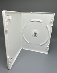 3 PCS RARE TOP QUALITY VIVA 14MM SINGLE DVD CASE, WHITE, MADE IN US, VIVA-PSD20