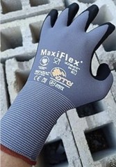 PIP 34-874 MaxiFlex Ultimate Nitrile Micro-foam Coated Gloves Large – Grey/Black