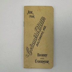 Lot of 7 Antique Notebooks | Pocket Calendar, Advertisements, Mostly Unused