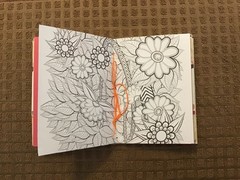 Handmade Naked Junk Journal 5-1/2” x 4-1/4” Mushroom & Leaves Print Cover