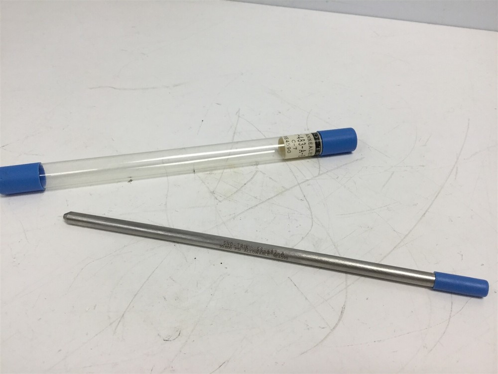 New Swagelok SS-483-A-8 SNO-TRIK Annealed Tube Nipple, 30,000 Psi, L:8″ OD: 1/4″