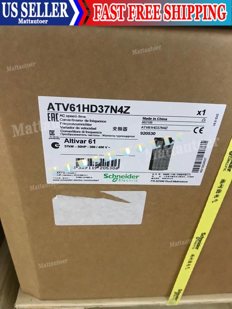 1PC – ATV61HD37N4Z Inverter ATV61HD37N4Z New In Box Fast Shipping