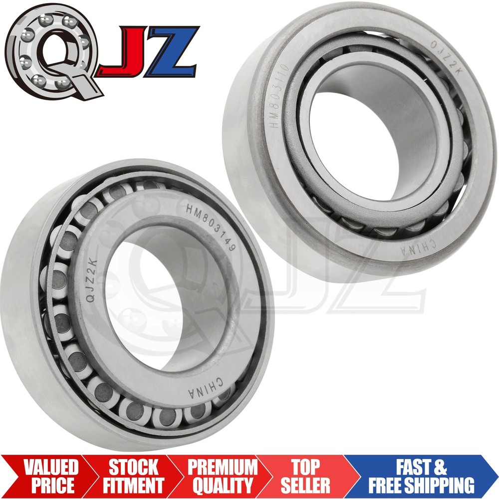 [Qty.2] New Cone:HM803149 Cup:HM803110 Tapered Roller Bearing Set Replacement