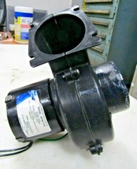 💥 JABSCO 60 Hz ROUND OEM BLOWER 0.70A 115V 3000 RPM 2½” INLET/OUTLET 34744-7000