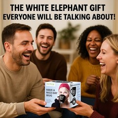 Decodyne Funny Coffee Mug, Gag White Elephant Gifts for Adults and Coworkers – P