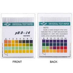 PH 0-14 Universal Test Indicator with a Wide Range of Analysis Paper 100 pcs/box