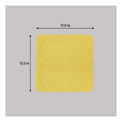Rubbermaid Commercial 1820580 12″ x 12″ Microfiber Cloths – Yellow (24/PK) New