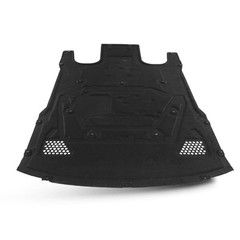 Under Engine Radiator Splash Shield Cover, Black