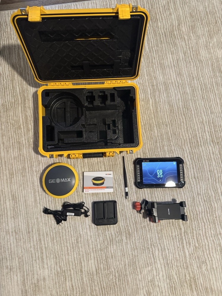 Geomax Zenith60 Pro & Zenius08 8” Tablet w/ GNSS