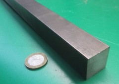 Square 4140 Alloy Steel Annealed Bars, 1.0″ x 1.0″ Wide x 24″ Length