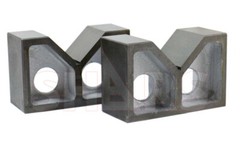 SHARS 6″ x 2-1/2″ x 3-1/2″ High Quality Cast Iron V-Block NEW #