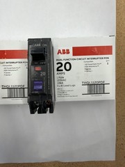 10 PCS ABB/GE THQL1120PDF – 20Amp – 1 Pole – Dual Function Circuit Breaker