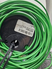 Southwire 22968201 12 AWG Stranded Copper THHN Wire, Green, 500 ft