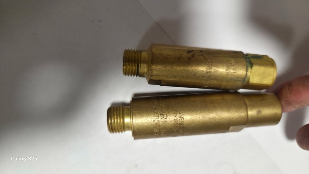VICTOR Brass Flashback arrester oxygen