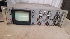 Hp Hewlett Packard 1205b oscilloscope dual trace 500khz 5 mv Powers Up Untested