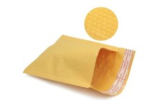 50 #0 6.5×10 Kraft Paper Bubble Padded Envelopes Mailers Shipping Self Seal