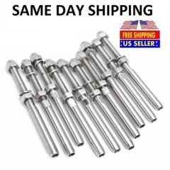 55-T316 Stainless Steel Swage Threaded Tensioner End Fittings 1/8″ Cable Railing