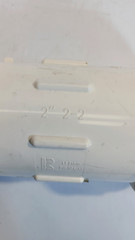 B & K 2 In. X 7-1/2 In. Compression Pvc Coupling 160-108