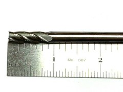1/4″ 4 FLUTE SOLID CARBIDE END MILL HTC #120-4250 3/4″ FLUTE X 2-1/2″ OVERALL