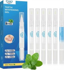 JTF Teeth Whitening Pen Kit: 35% Carbamide 0.07 Ounce (Pack of 6), White