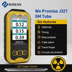 FS5000 Geiger counter Nuclear Radiation Detector X-ray Beta Gamma Radioactivity
