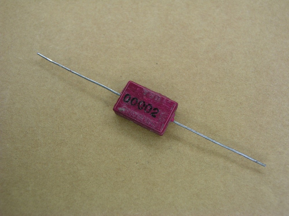 S00766B (5 Piece Lot) 20 pf 500 volt 5% stacked film silver mica capacitor