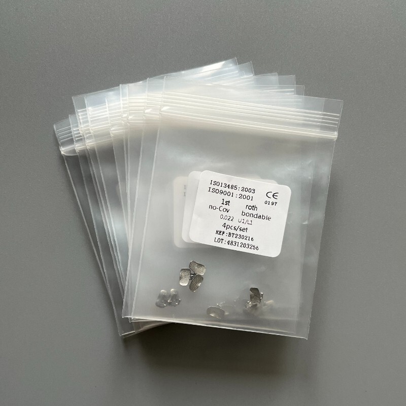 100Packs Dental Orthodontic Buccal Tube 1st Roth 0.022 Molar Bondable No-cov