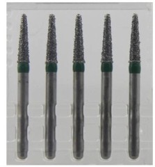 Dental Diamond Burs, Coarse Grit Multi-Use, 5 Pcs/Pk [197TR-21C]