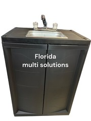 Portable sink mobile Handwash Self contained Hot Water concession110V