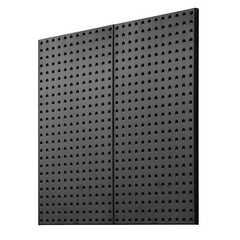 Metal Pegboard Panels 2 Pcs 24″ x 12″ Wall Organizer for Garage Tool Storage