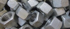 125 Hot Dipped Galvanized Carriage Bolts 5/16-18 X 3 With Flat Washers & Nuts