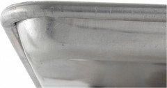 Winco Commercial-Grade Aluminum Sheet Pan, Open Bead, 16 Gauge, 1/4 Size