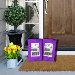 UOFFICE 100 Purple Poly Mailers 7.5″x10.5″ Lightweight Shipping Envelopes