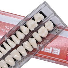 15Sets Dental Acrylic Resin Denture A2 A3 Shade False Teeth Full Set Upper Lower